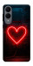 Чехол Яркое сердце для Galaxy S25 Edge