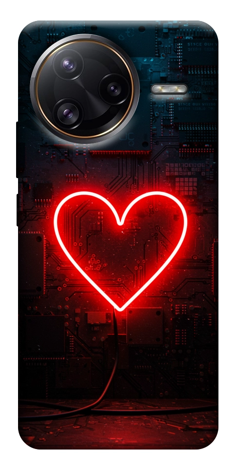 Чохол Яскраве серце для Xiaomi Poco F7 Ultra