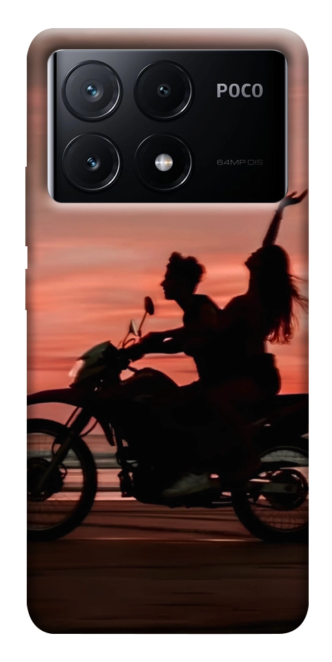 Чохол Moto couple для Xiaomi Poco X6 Pro