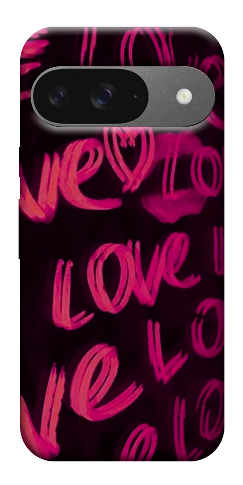 Чехол Neon love для Google Pixel 10