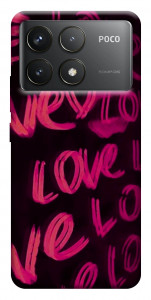 Чохол Neon love для Xiaomi Poco F6 Pro