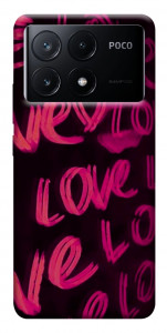 Чехол Neon love для Xiaomi Poco X6 Pro