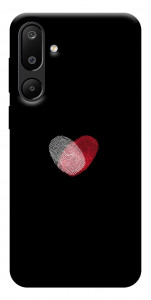 Чохол Fingerprint heart для Galaxy M16 5G