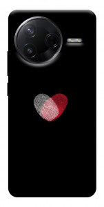 Чохол Fingerprint heart для Xiaomi Poco F7 Pro