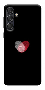 Чехол Fingerprint heart для Galaxy M55