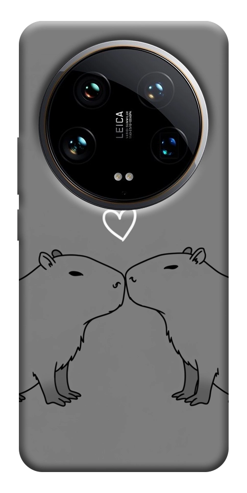 Чохол Капібари для Xiaomi 14 Ultra