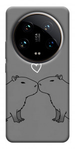 Чехол Капибары для Xiaomi 14 Ultra