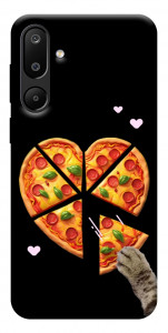 Чохол Pizza Love Cat для Galaxy M16 5G