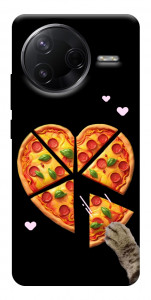 Чохол Pizza Love Cat для Xiaomi Poco F7 Pro