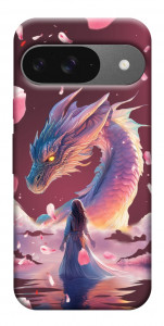 Чохол Girl and dragon для Google Pixel 10