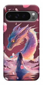 Чохол Girl and dragon для Google Pixel 10 Pro XL