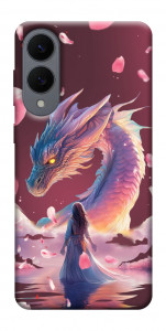 Чехол Girl and dragon для Galaxy S25 Edge