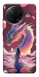 Чохол Girl and dragon для Xiaomi Poco F7 Pro