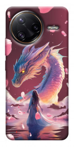 Чохол Girl and dragon для Xiaomi Poco F7 Ultra