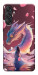 Чехол Girl and dragon для Galaxy M55
