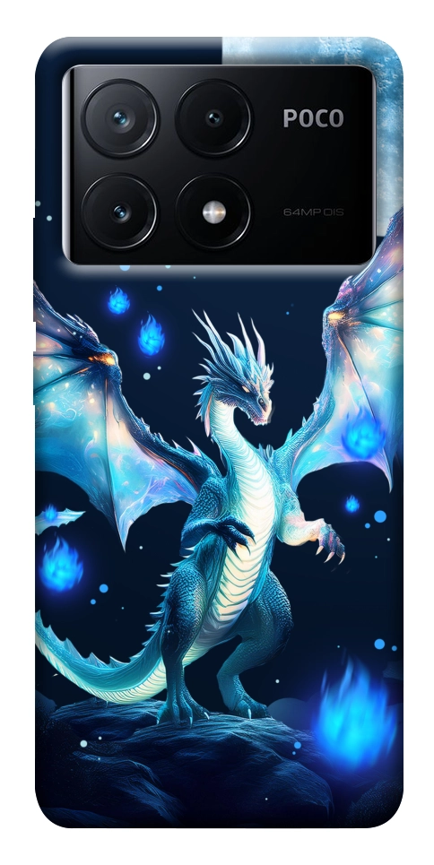 Чехол Ghost dragon для Xiaomi Poco X6 Pro