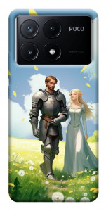 Чехол Fantasy couple для Xiaomi Poco X6 Pro
