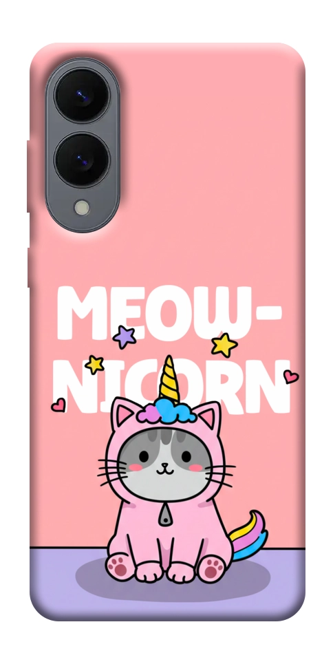 Чохол Cat unicorn для Galaxy S25 Edge
