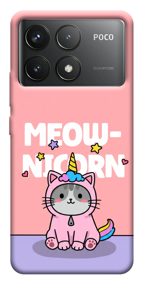 Чохол Cat unicorn для Xiaomi Poco F6 Pro