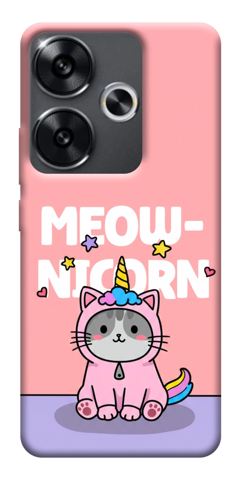 Чохол Cat unicorn для Xiaomi Poco F6
