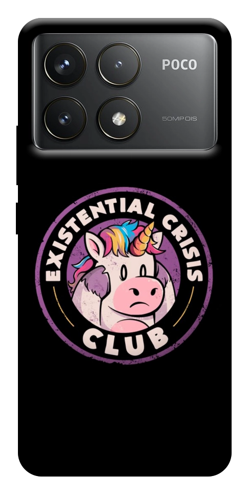 Чохол Crisis club для Xiaomi Poco F6 Pro
