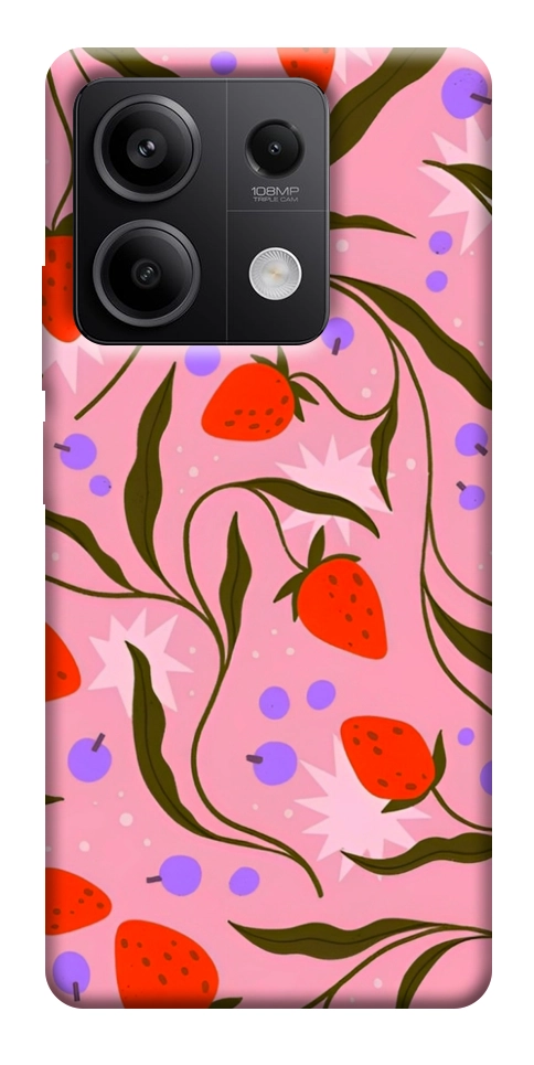 Чохол Strawberry pink для Xiaomi Redmi Note 13 5G