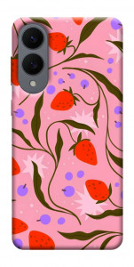Чехол Strawberry pink для Galaxy S25 Edge