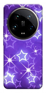 Чохол Purple sparkles для Xiaomi 14 Ultra