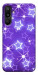Чохол Purple sparkles для Galaxy M16 5G