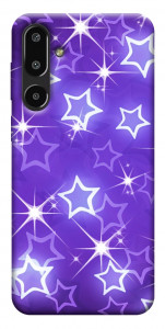 Чехол Purple sparkles для Galaxy F16 5G