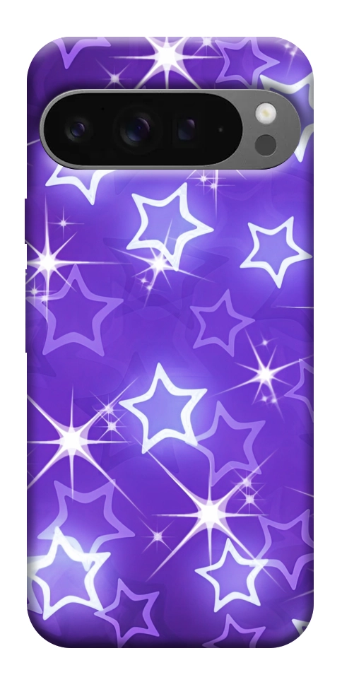 Чохол Purple sparkles для Google Pixel 10 Pro XL