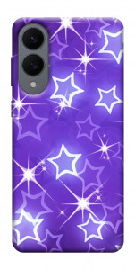 Чехол Purple sparkles для Galaxy S25 Edge