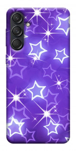 Чохол Purple sparkles для Galaxy M55