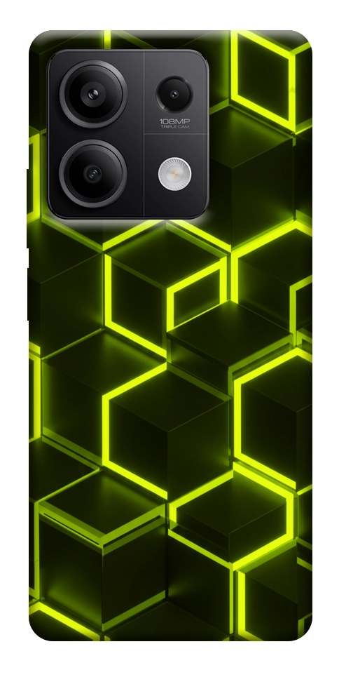 Чохол Neon hexagon для Xiaomi Redmi Note 13 5G