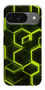 Чохол Neon hexagon для Google Pixel 10