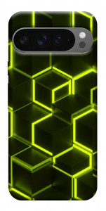 Чохол Neon hexagon для Google Pixel 10 Pro XL