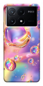 Чехол Neon bubbles для Xiaomi Poco X6 Pro