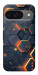 Чехол Burning hex pattern для Google Pixel 10 Pro