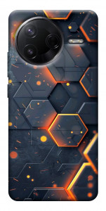 Чохол Burning hex pattern для Xiaomi Poco F7 Pro