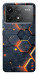 Чохол Burning hex pattern для Xiaomi Poco F6 Pro