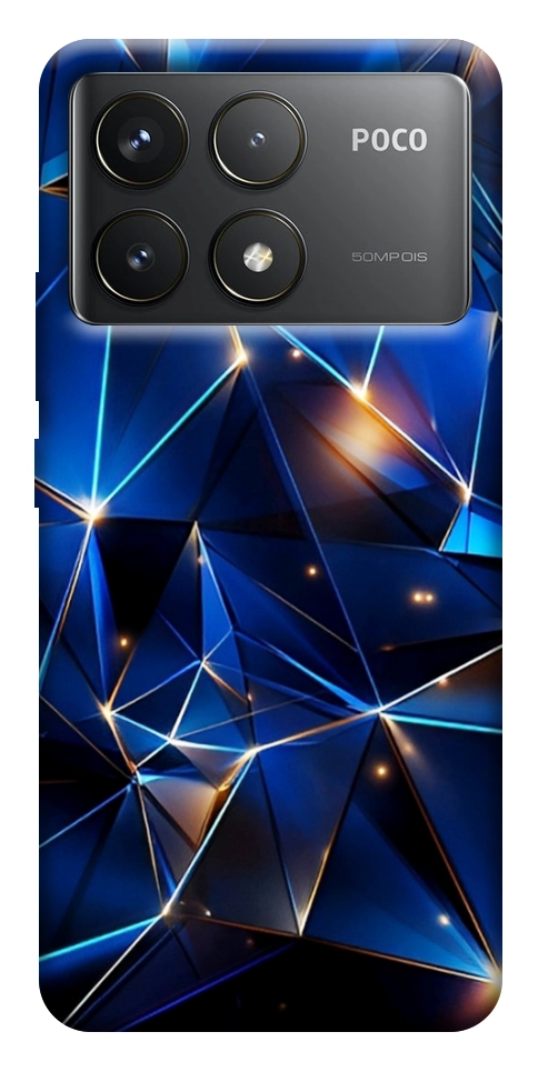 Чохол Abstract purple pattern для Xiaomi Poco F6 Pro