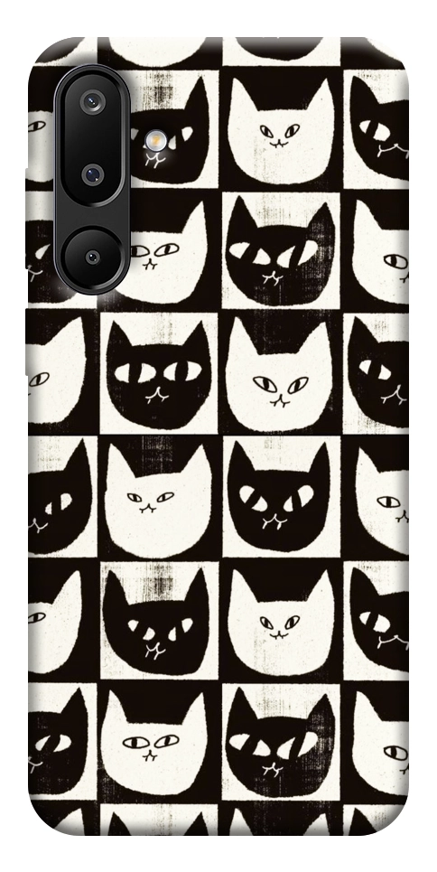 Чохол Котячі шахи для Galaxy M16 5G