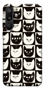 Чохол Котячі шахи для Galaxy M16 5G