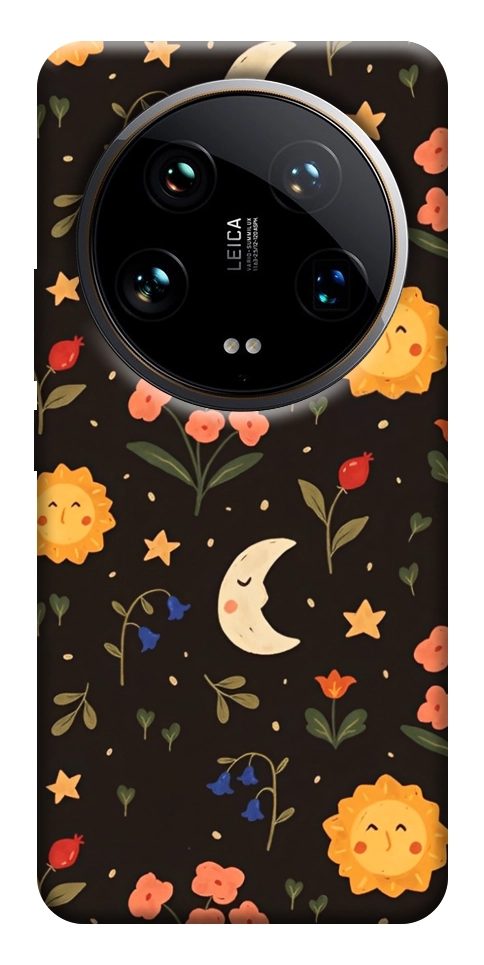 Чехол Полевые цветы для Xiaomi 14 Ultra