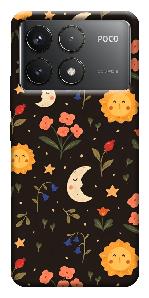 Чохол Польові квіти для Xiaomi Poco F6 Pro
