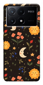 Чехол Полевые цветы для Xiaomi Poco X6 Pro