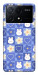 Чохол Кролики-квіточки для Xiaomi Poco X6 Pro