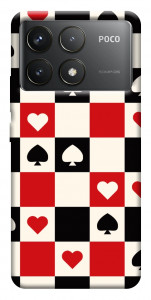 Чохол Card Grid для Xiaomi Poco F6 Pro
