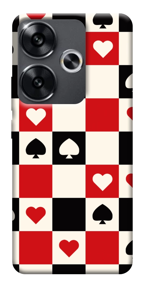 Чехол Card Grid для Xiaomi Poco F6
