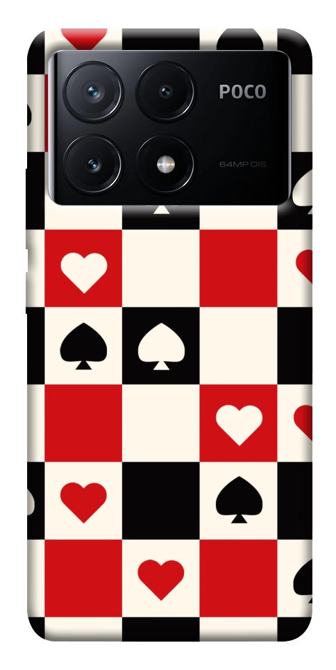 Чехол Card Grid для Xiaomi Poco X6 Pro